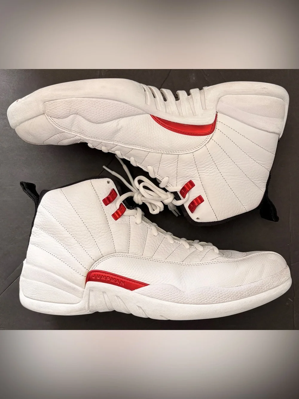 Air Jordan 12 Retro Twist White University Red CT8013-106 Men’s Size 12